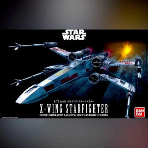 Star Wars - X-Wing Starfighter - 1/72 Scale Model Kit - New  / Sealed